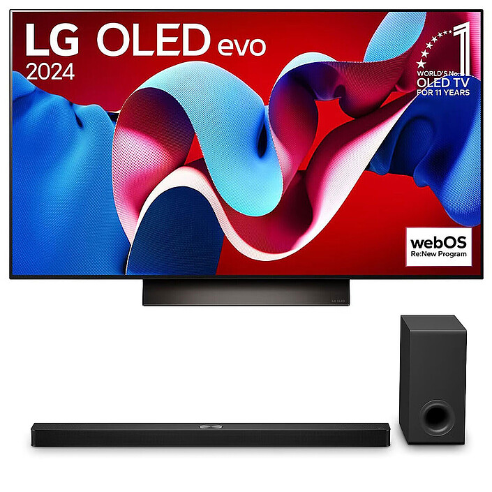 LG OLED77C4 + S90TY