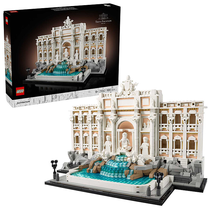 Review LEGO Architecture 21062 Trevi Fountain - Memories of Rome