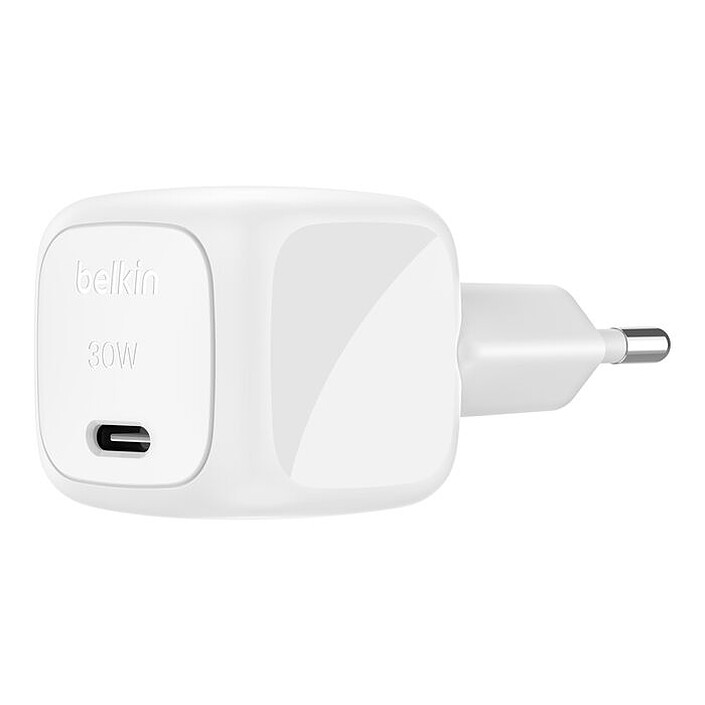 Belkin Caricatore di rete USB-C compatto da 30W - Bianco 