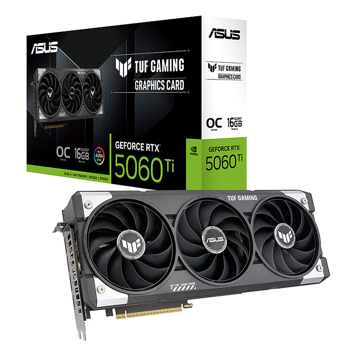 ASUS TUF Gaming GeForce RTX 5060 Ti OC Edition 16GB