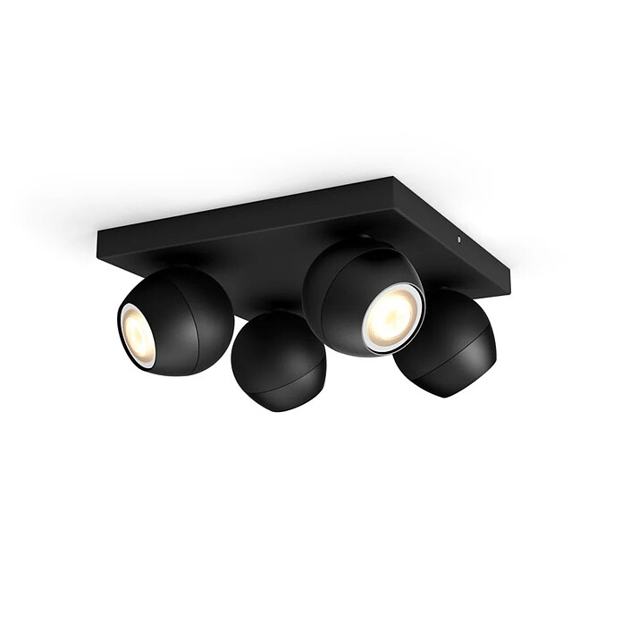 Philips Hue Buckram Quad Spotlight
