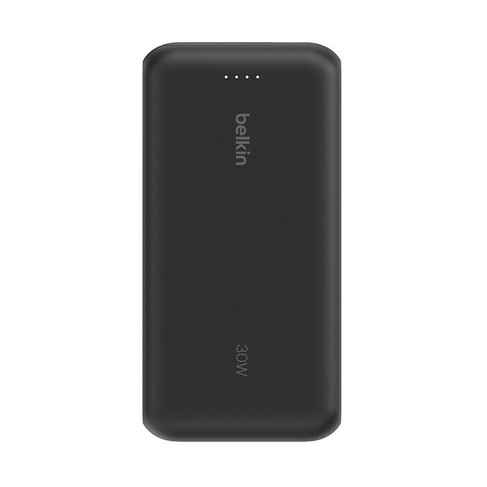 Avis Belkin Batterie externe 20K 30W avec câble USB-C intégré (Noir)