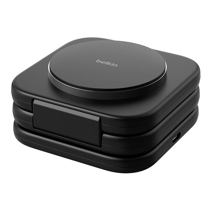 Opiniones sobre Estación de carga magnética portátil 3 en 1 Belkin BoostCharge Pro con Qi2 (15 W)