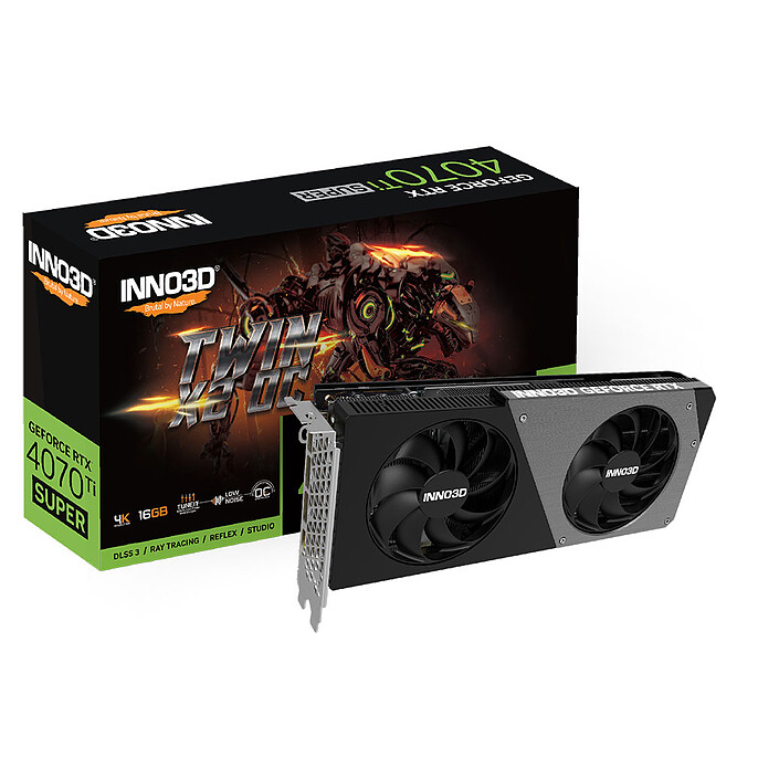 Inno3D GeForce RTX 4070 Ti SUPER TWIN X2 OC