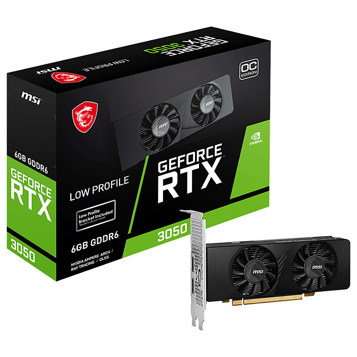 MSI GeForce RTX 3050 LP 6G OC
