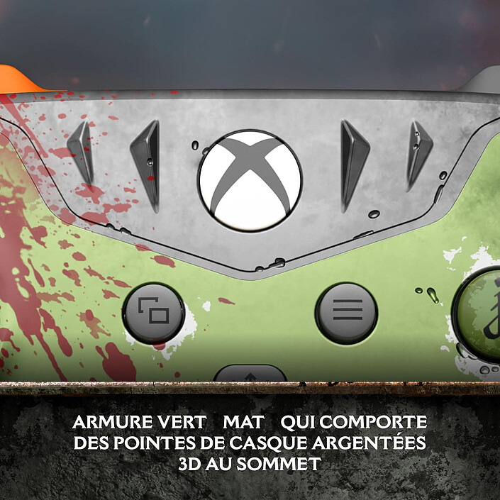 Avis Microsoft Xbox One Wireless Controller (DOOM : The Dark Ages Limited Edition)