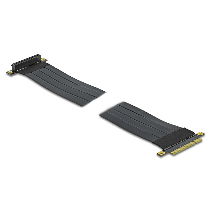 DeLock Riser Card PCIe x8 vers slot PCIe x8 coudé avec câble 30 cm