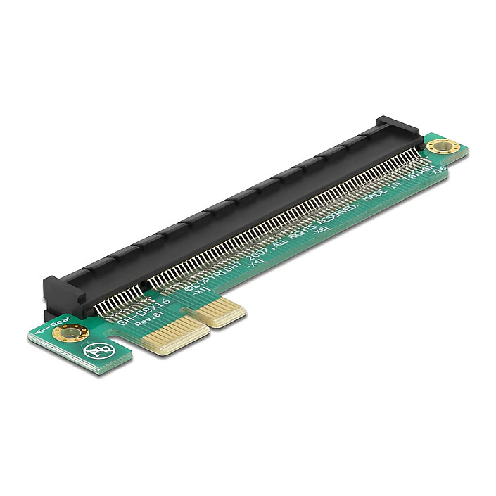 DeLock Riser Card Extension PCIe x1 to PCIe x16 slot