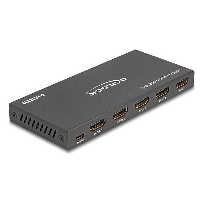 DeLock 4-Port HDMI Switch 8K @ 60 Hz