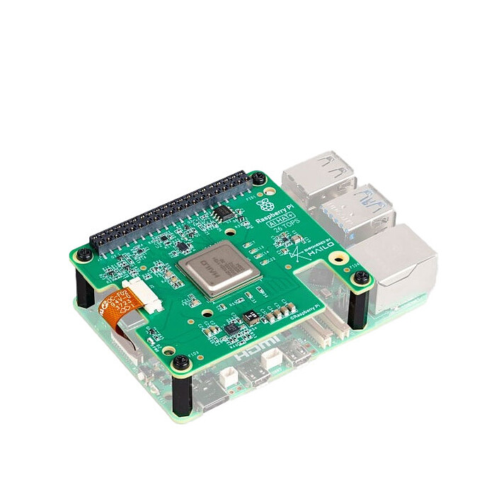 Raspberry Pi AI Kit - AI HAT+ 13 TOPS