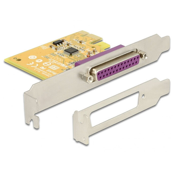DeLock Carte Contrôleur PCI Express vers 1 port parallèle