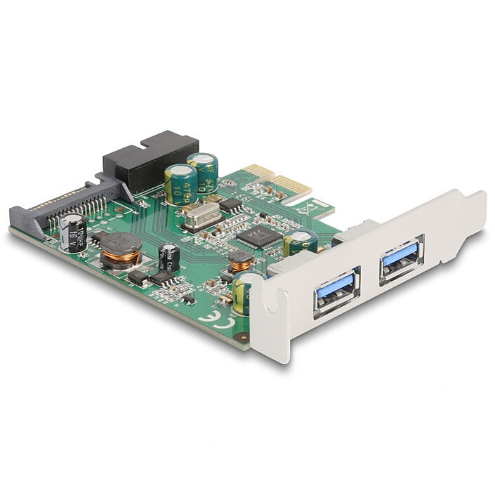 Nota Scheda controller PCI Express DeLock con 2 porte USB 3.0 e 1 header USB 3.0 