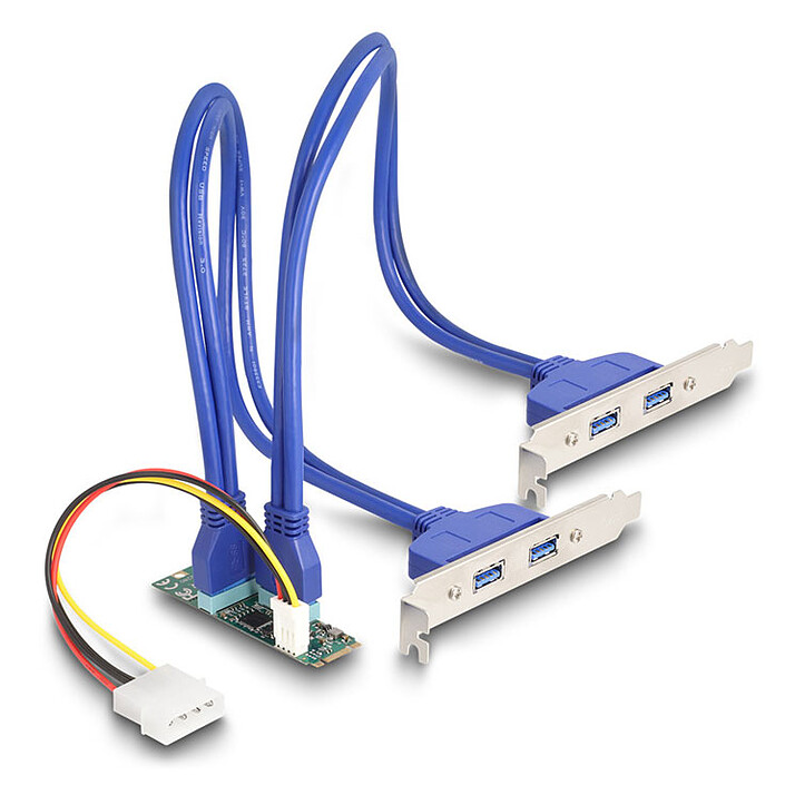 Acquista Adattatore DeLock M.2 Key B+M a 4x USB 3.0