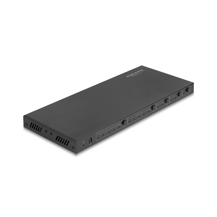 DeLock Matrix 4-in/2-out 4K @ 60 Hz HDMI Switch