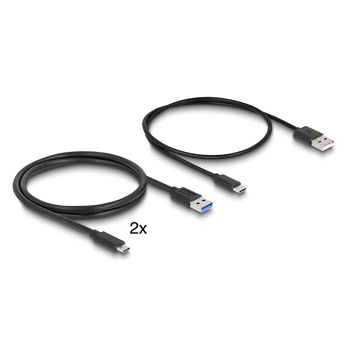 Avis DeLock Commutateur KVM USB-C vers HDMI et DisplayPort 1.4 avec 3 ports USB-A 2.0 - 2 ordinateurs (8K@60Hz)