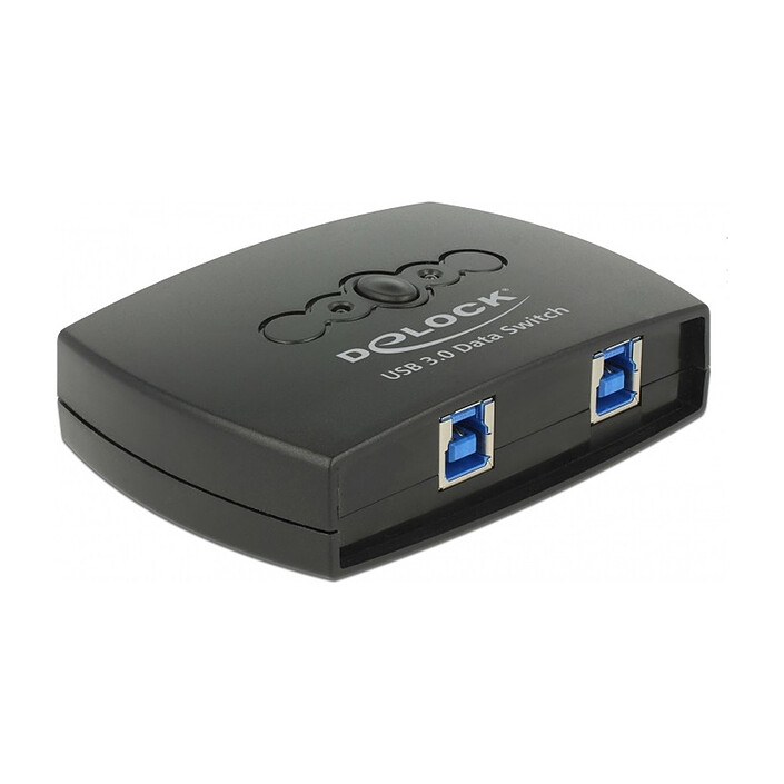 DeLock 2 PC to 1 USB 3.0 device switch with 2 USB-B inputs / 1 USB-A output 