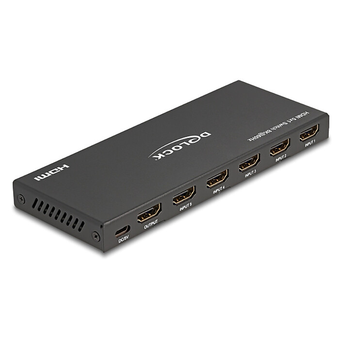 DeLock Commutateur HDMI 5 ports 8K @ 60 Hz