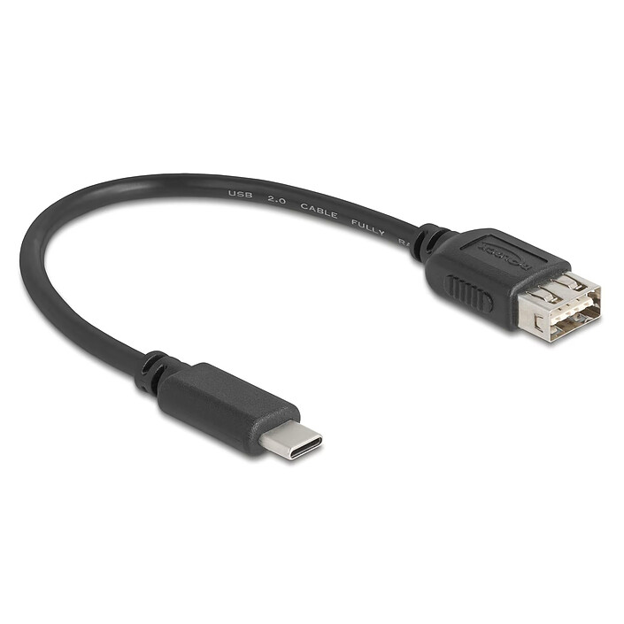 DeLock USB-C / USB-A 2.0 - 0.2 m