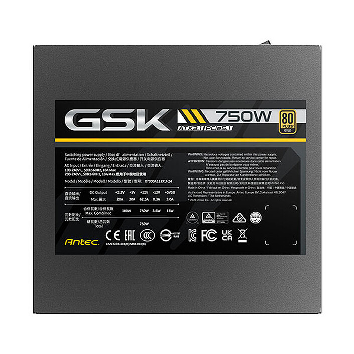 Antec GSK 750  economico