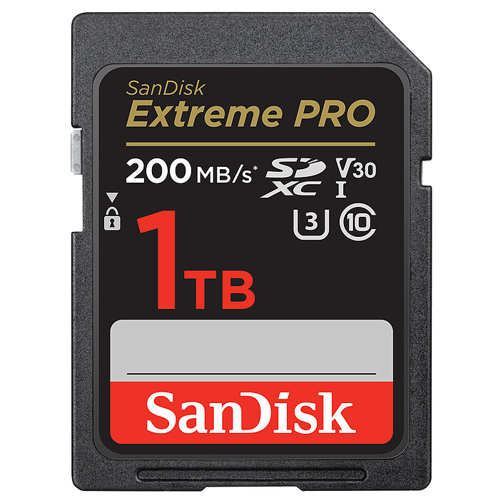 SanDisk Extreme Pro SDHC UHS-I 1 To (SDSDXXD-1T00-GN4IN)