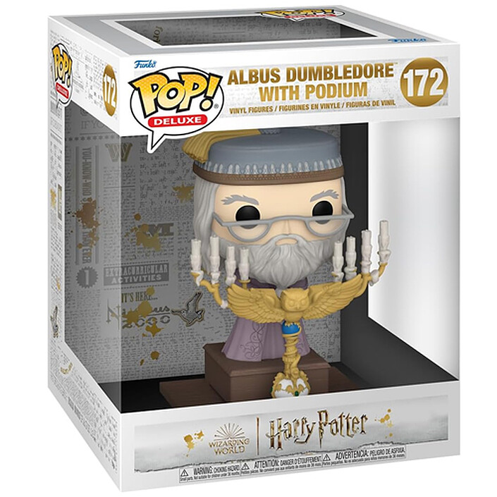 Funko Pop! Deluxe Harry Potter Dumbledore Podium