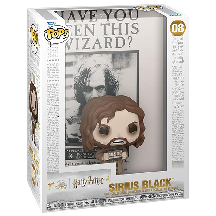Funko Pop! cover Harry Potter Sirius Black Poster