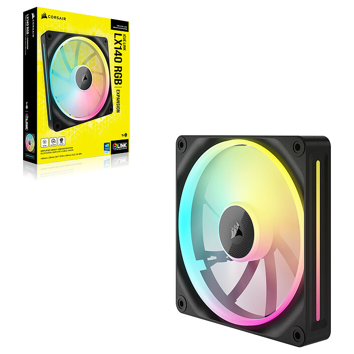 Corsair iCUE LINK LX140 RGB (Nero) economico