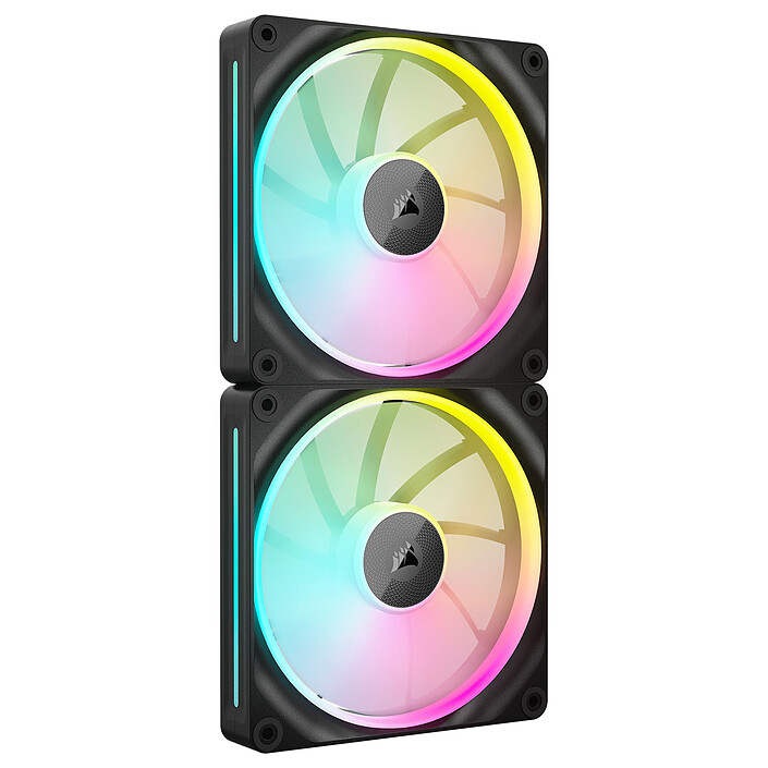 Corsair iCUE LINK LX140 RGB Dual Pack (Nero)