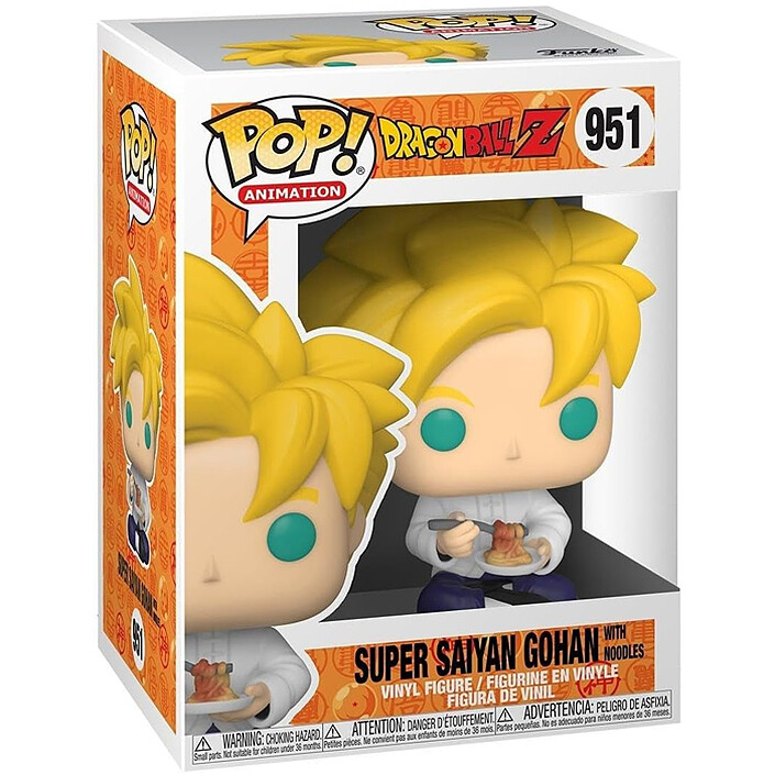 Funko Pop! Animation Dragon Ball Gohan avec Nouilles