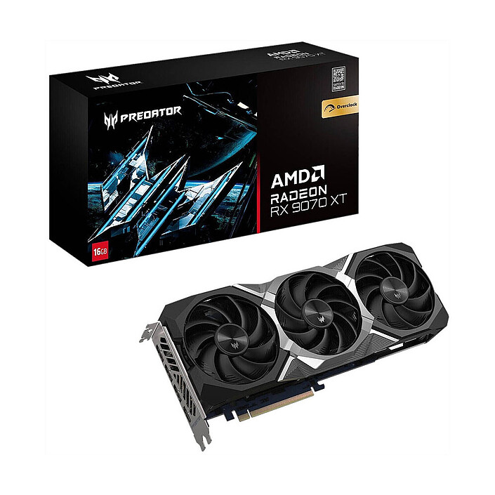Acer PREDATOR BiFrost AMD Radeon RX 9070 XT OC 16GB