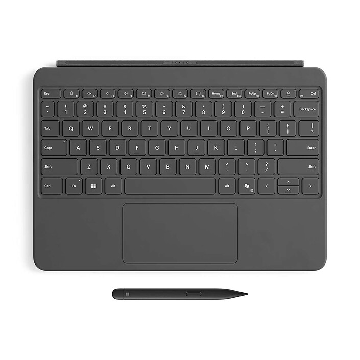 Microsoft Clavier + Surface Slim Pen pour Surface Pro 12 pouces - Ardoise