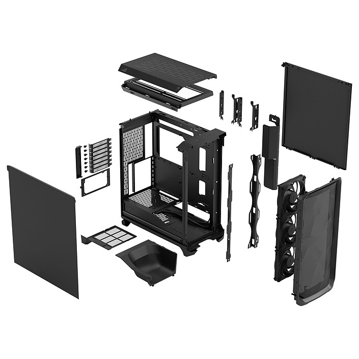 Fractal Design Meshify 3 Solid (Noir) pas cher