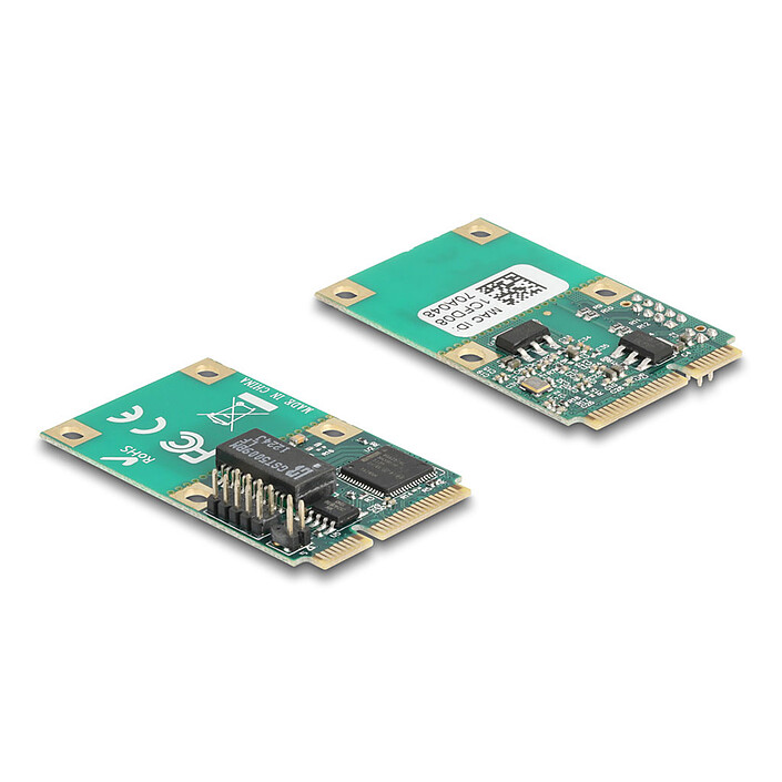 Avis DeLock Carte réseau Mini PCI Express avec Ethernet Gigabit