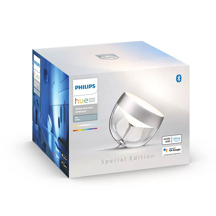 Philips Hue Iris Argent Edition Spéciale pas cher