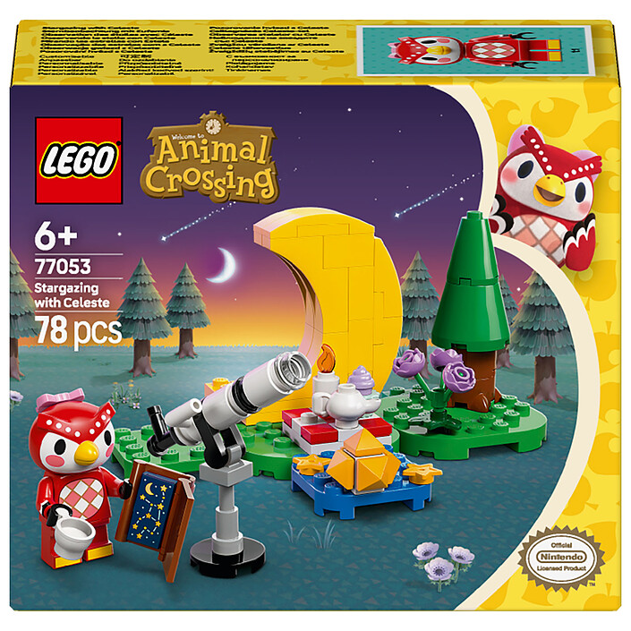 LEGO Animal Crossing 77053 Observation des étoiles avec Céleste