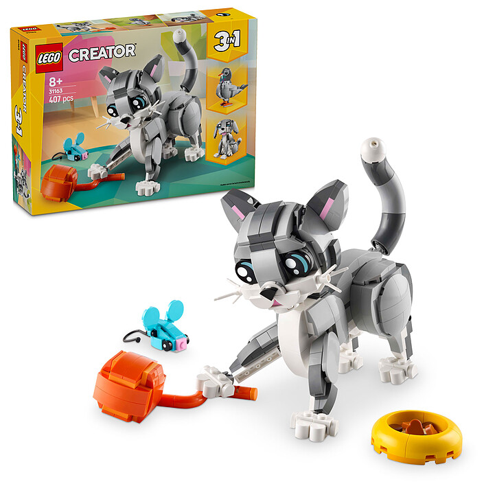 Nota LEGO Creator 31163 3-in-1 Il Gatto Giocherellone