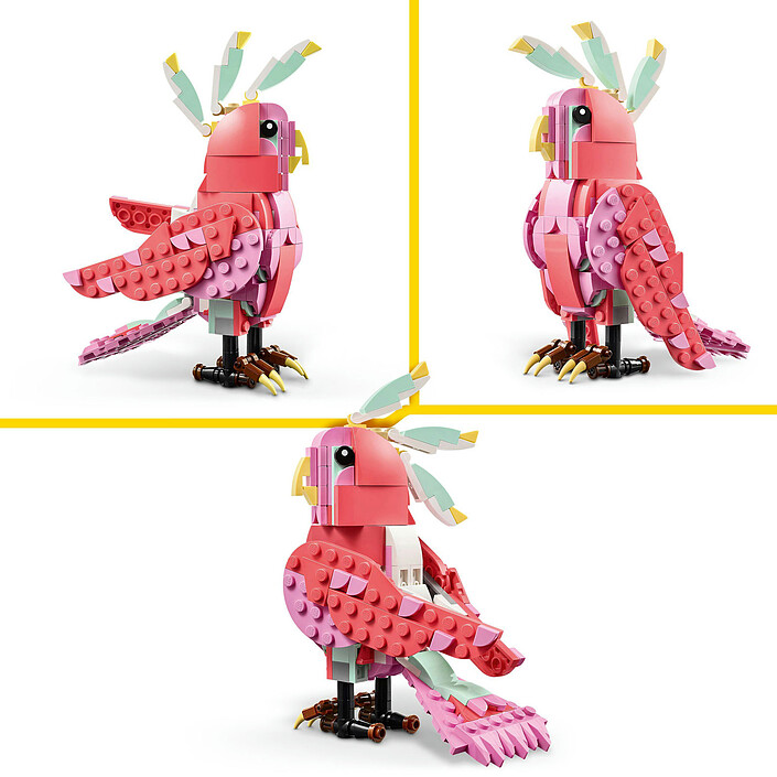Acquista LEGO Creator 31170 Animali Selvaggi 3-in-1: Fenicottero Rosa