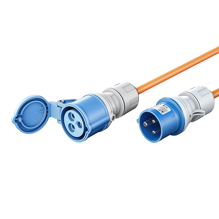 Avis Goobay Câble Rallonge électrique pour l'extérieur - IP44 - 5 mètres