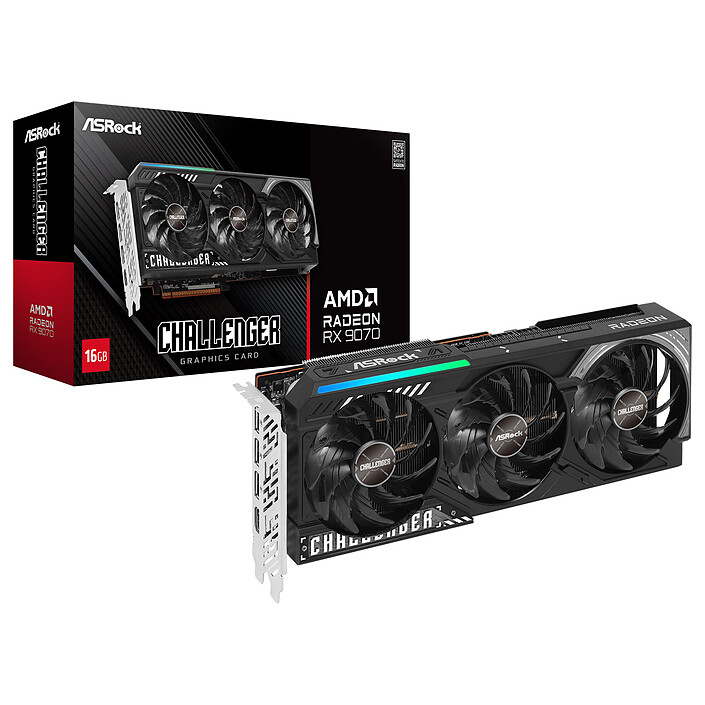 ASRock AMD Radeon RX 9070 Challenger 16GB