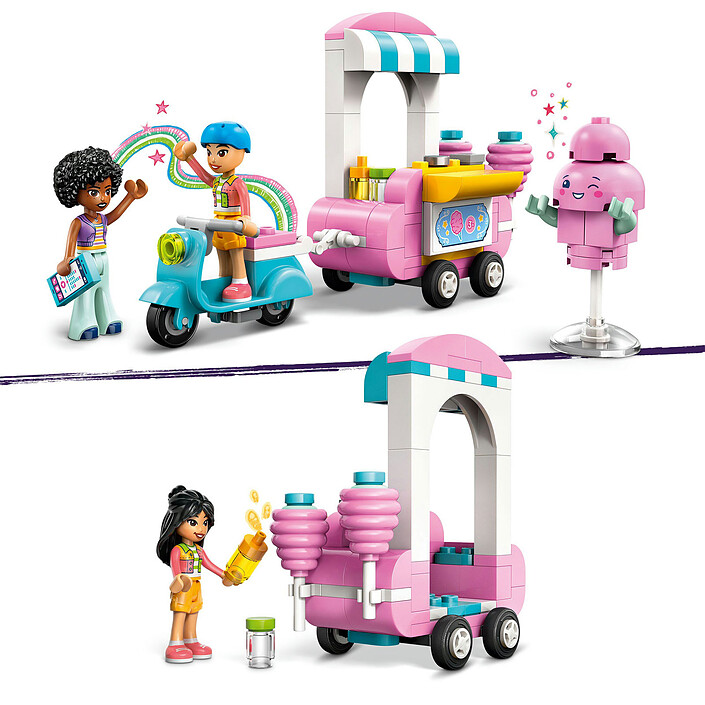 LEGO Friends 42643 Stand dello zucchero filato e del monopattino economico