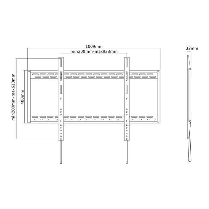 Neomounts LFD-W1000 pas cher