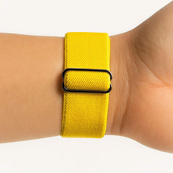 Nota Band Boucle Essentielle Tournesol Boucle noire 42 mm