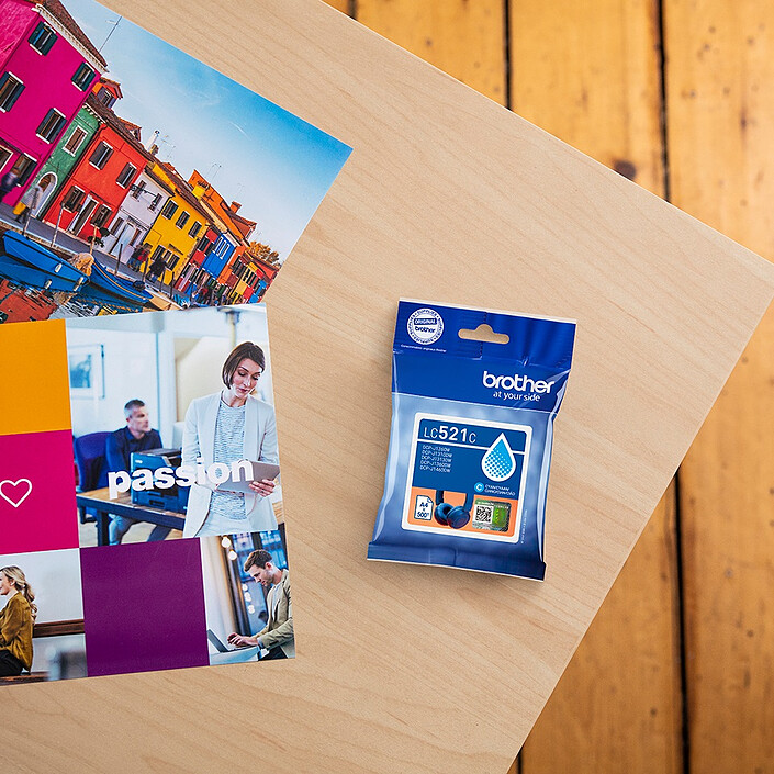 Acquista Brother LC521C Ciano