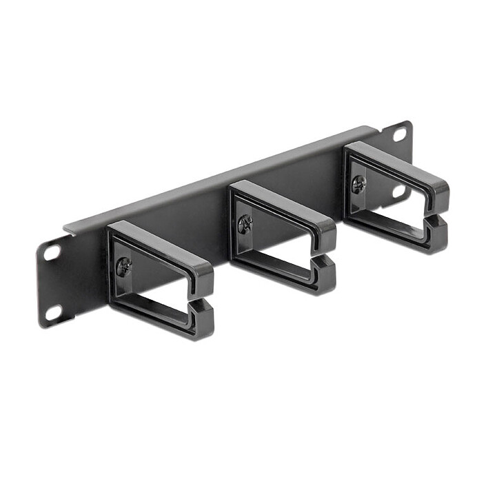 DeLock 1U cable management panel for 10" network cabinet