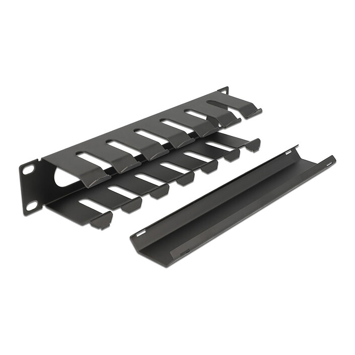 Review DeLock 1U cable duct for 10" network cabinets