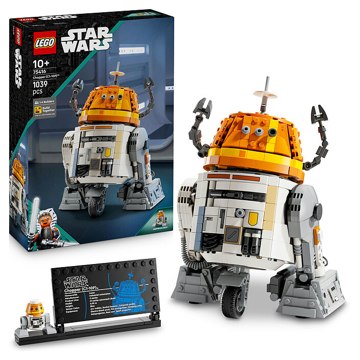 Nota LEGO Star Wars 75416 Ahsoka Il Droide Astromeccanico Chopper (C1-10P)