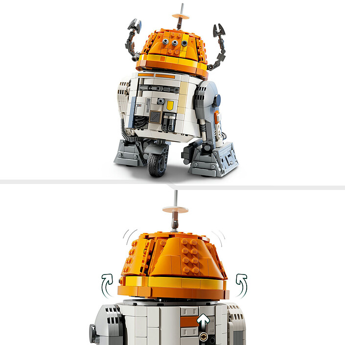 LEGO Star Wars 75416 Ahsoka Il Droide Astromeccanico Chopper (C1-10P) economico