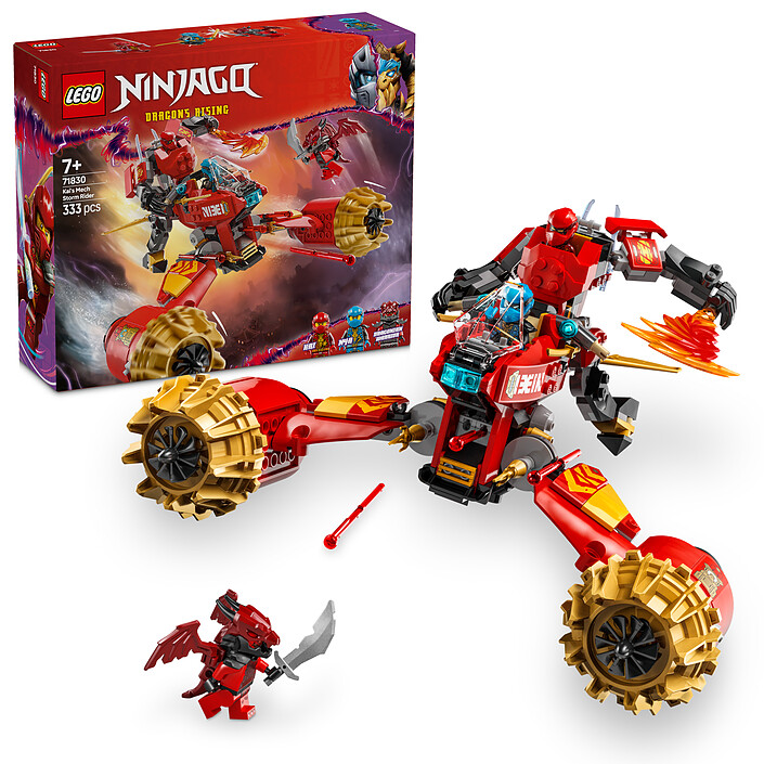 Nota LEGO Ninjago 71830 Kai's Robot Stormbike
