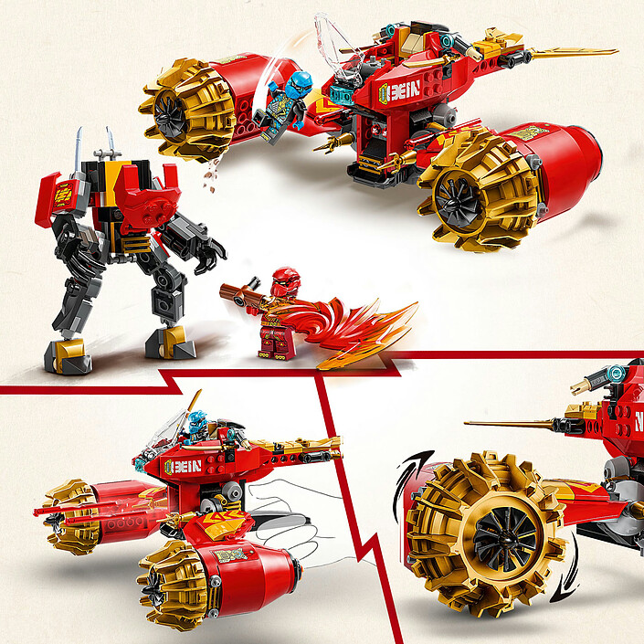 LEGO Ninjago 71830 Kai's Robot Stormbike economico