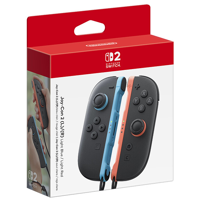 Nintendo Switch 2 Joy-Con 2 Izquierdo y Derecho Azul/Rojo a bajo precio